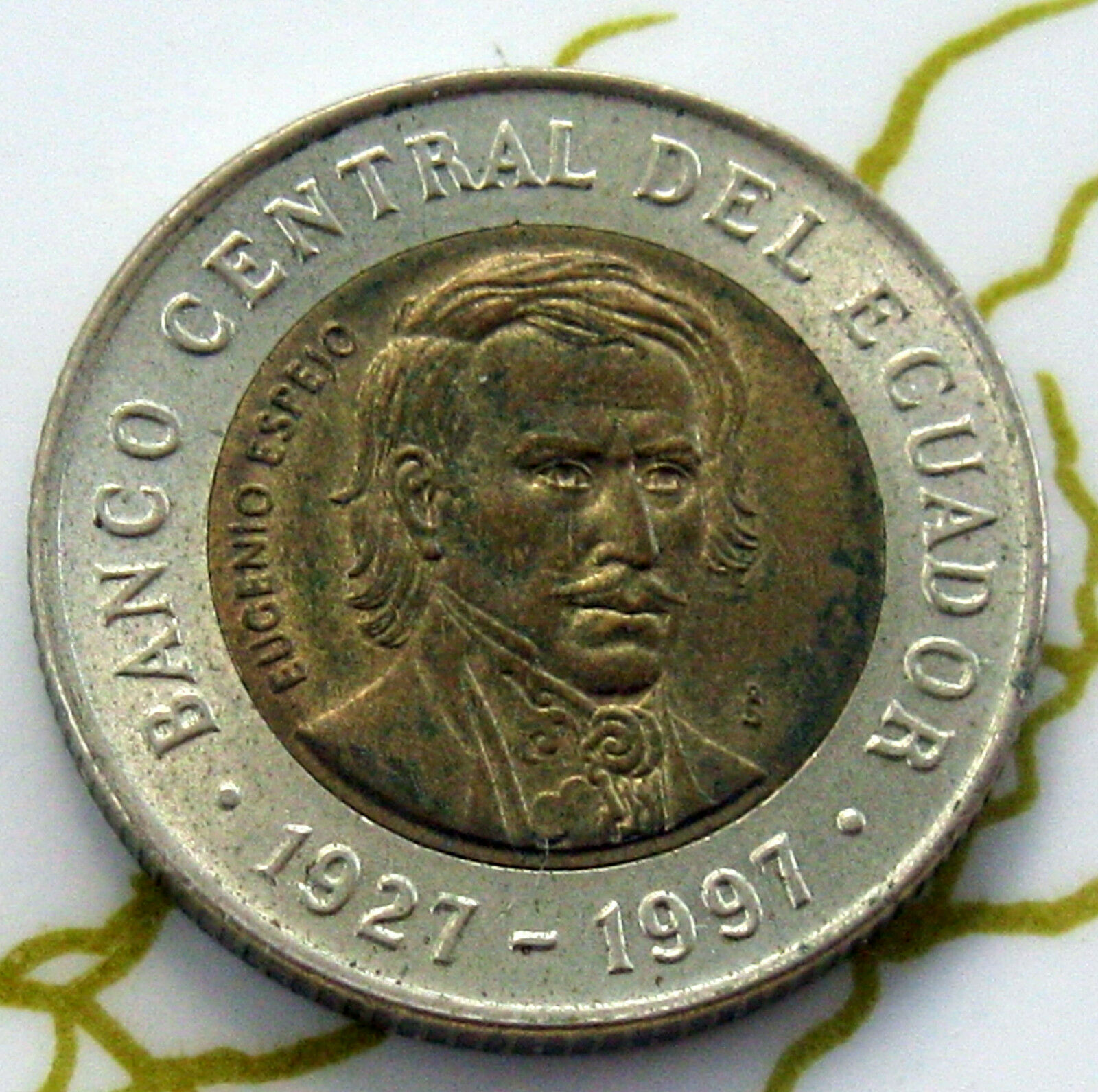 COIN ECUADOR 1000SUCRES 1997 UNC 4-135