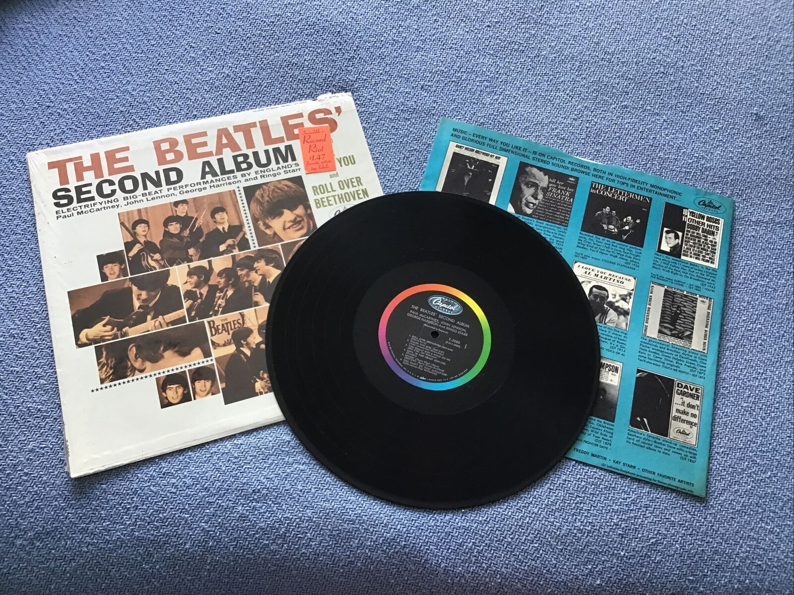 The Beatles “second Album” Original Pressing Lp