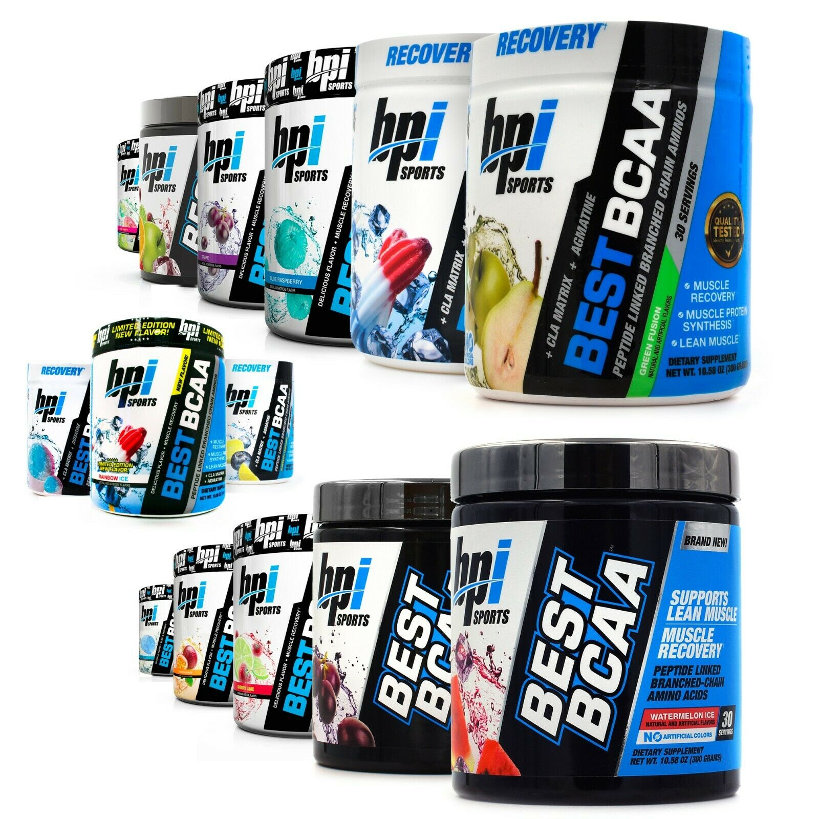 Bpi Sports Best Bcaa (30 Servings) Muscle Recovery & Cla Matrix Pick A Flavor