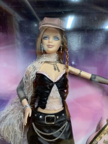 Nib Nrfb 2004 Hard Rock Cafe Barbie Doll Collector Mattel G7915 2nd In Series
